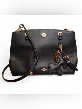 🖤 RARE 🖤 COACH Turnlock Carryall Bag ~ such a beautiful discontinued style✨